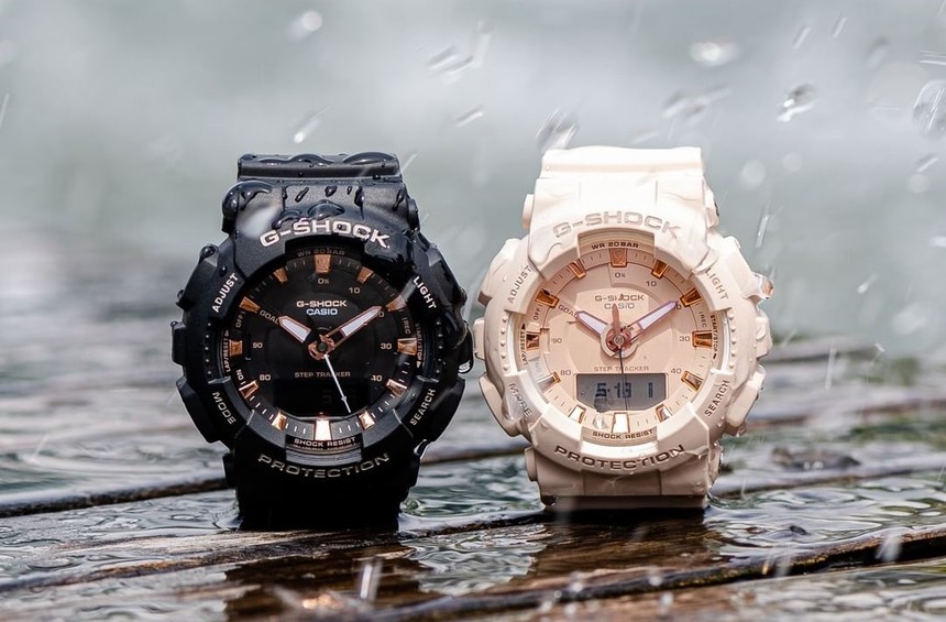 Voda? Žádný problém. Voděodolnost 200M je u G-Shock standard